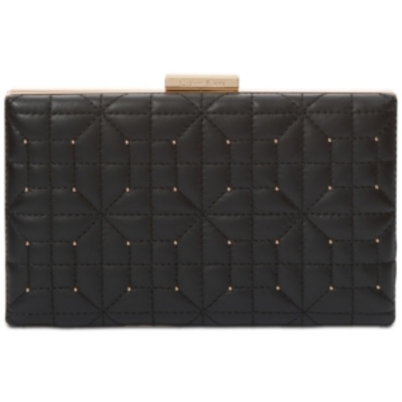 Calvin Klein Handbags - Calvin Klein NWT Quilted Leather Box Clutch